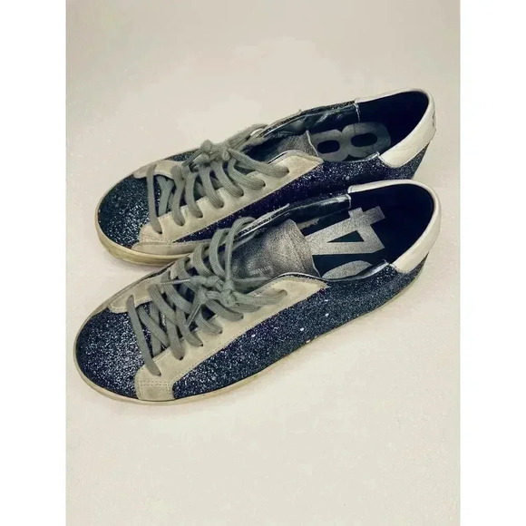 P448 John Glitter Low Top sneakers size 39 - Picture 1 of 10